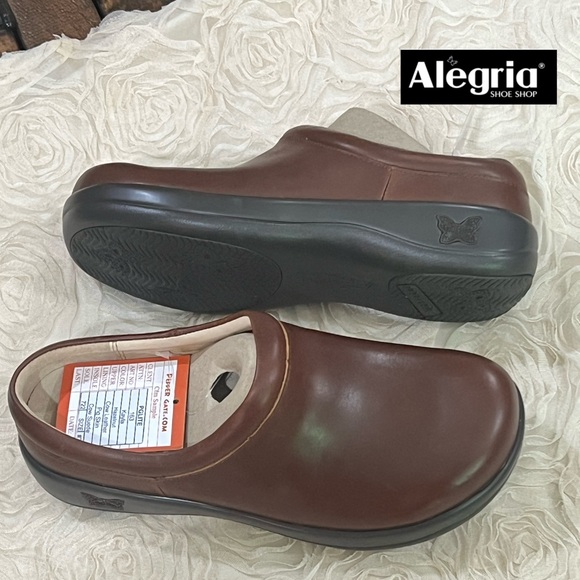 Alegria Shoes Alegria Kayla Brown Leather Professional Career
